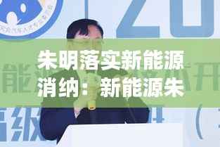 朱明落实新能源消纳：新能源朱总 