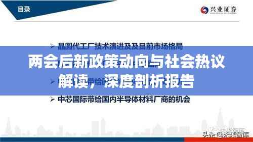 两会后新政策动向与社会热议解读,深度剖析报告