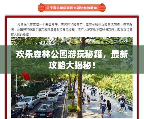 欢乐森林公园游玩秘籍，最新攻略大揭秘！