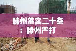 滕州落实二十条：滕州严打 