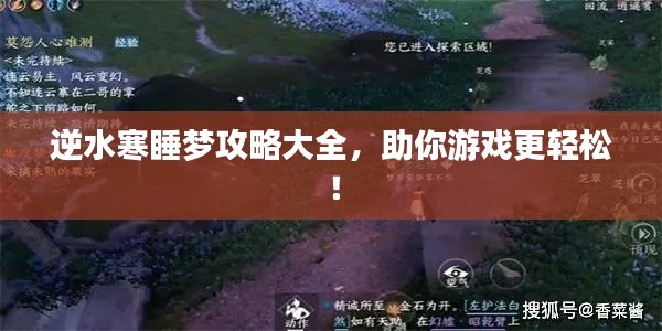 逆水寒睡梦攻略大全,助你游戏更轻松!