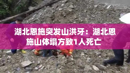 湖北恩施突发山洪牙:湖北恩施山体塌方致1人死亡