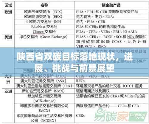 陕西省双碳目标落地现状，进展、挑战与前景展望
