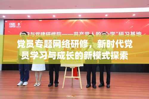 党员专题网络研修,新时代党员学习与成长的新模式探索