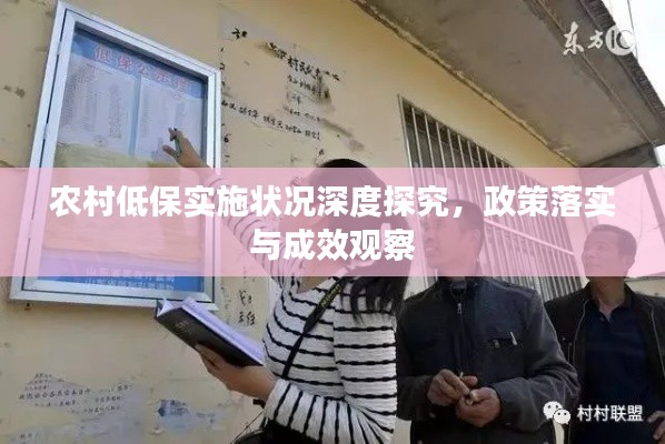 农村低保实施状况深度探究,政策落实与成效观察