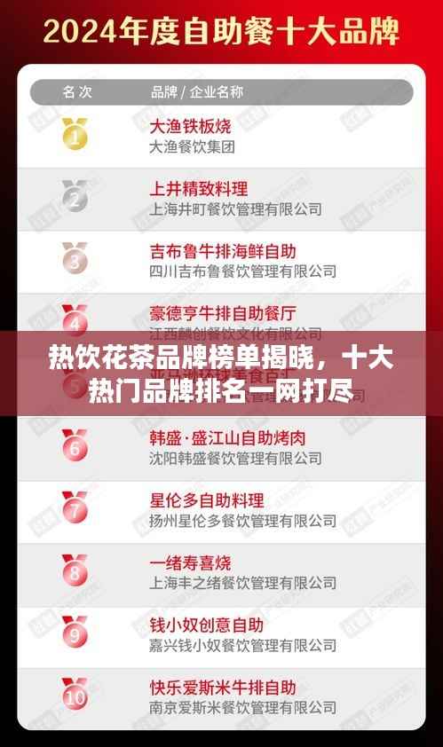 热饮花茶品牌榜单揭晓,十大热门品牌排名一网打尽