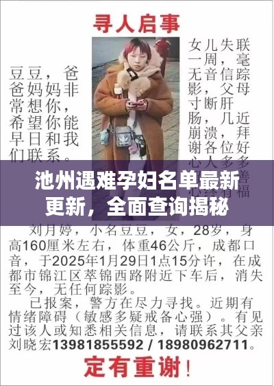 池州遇难孕妇名单最新更新,全面查询揭秘