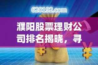 濮阳股票理财公司排名揭晓,寻找最佳投资伙伴之旅