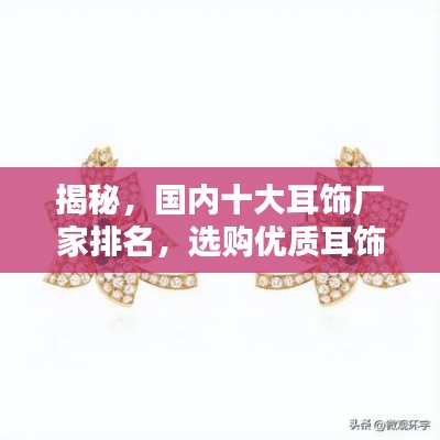 揭秘,国内十大耳饰厂家排名,选购优质耳饰必看!