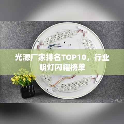光源厂家排名TOP10,行业明灯闪耀榜单