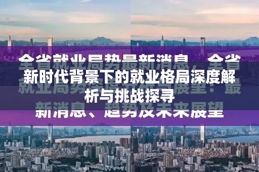 新时代背景下的就业格局深度解析与挑战探寻