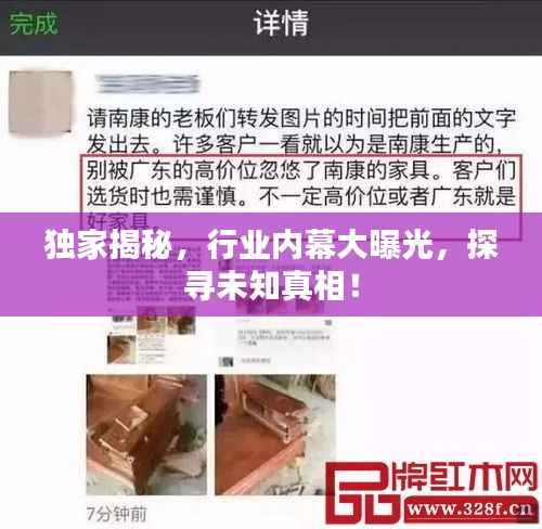 独家揭秘,行业内幕大曝光,探寻未知真相!