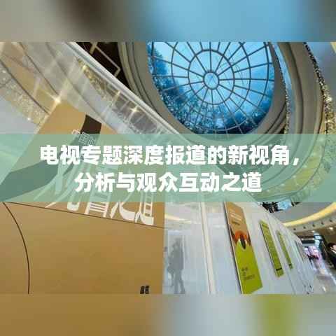 电视专题深度报道的新视角，分析与观众互动之道
