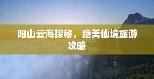 阳山云海探秘,绝美仙境旅游攻略