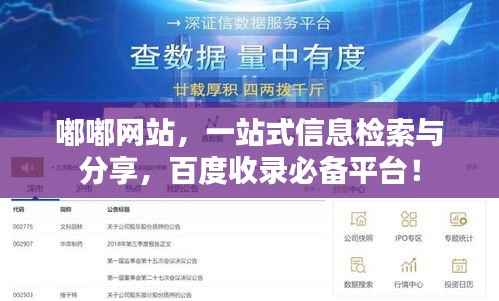 嘟嘟网站，一站式信息检索与分享，百度收录必备平台！