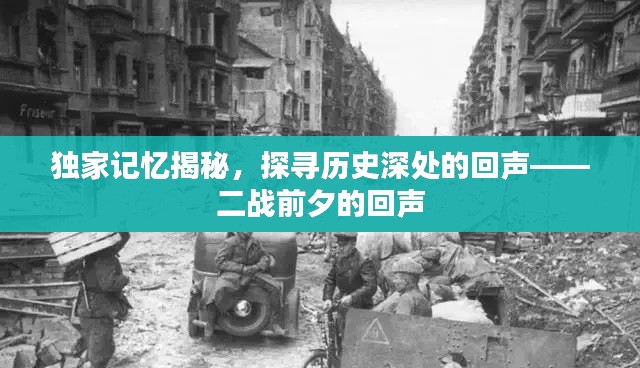 独家记忆揭秘，探寻历史深处的回声——二战前夕的回声