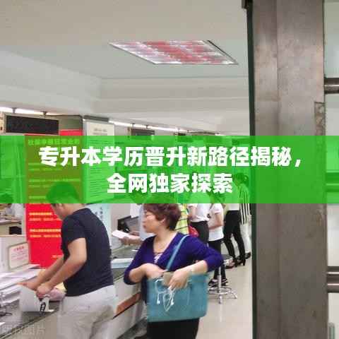 专升本学历晋升新路径揭秘，全网独家探索