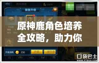 原神鹿角色培养全攻略，助力你成为顶尖玩家的必备指南