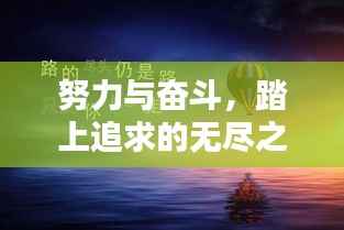 努力与奋斗，踏上追求的无尽之路