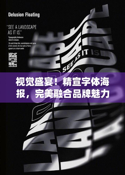 视觉盛宴！精宣字体海报，完美融合品牌魅力与视觉冲击力