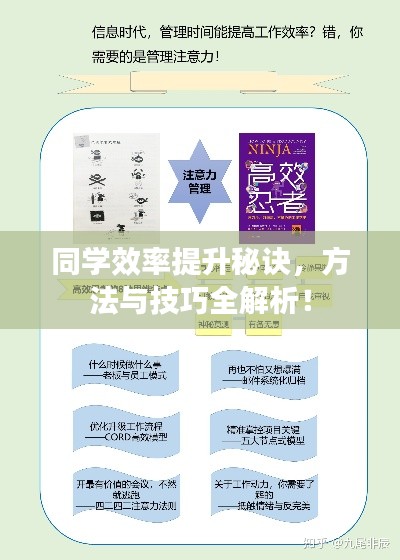 同学效率提升秘诀，方法与技巧全解析！