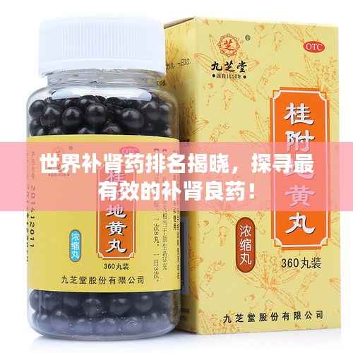 世界补肾药排名揭晓,探寻最有效的补肾良药!