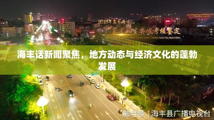 海丰话新闻聚焦,地方动态与经济文化的蓬勃发展