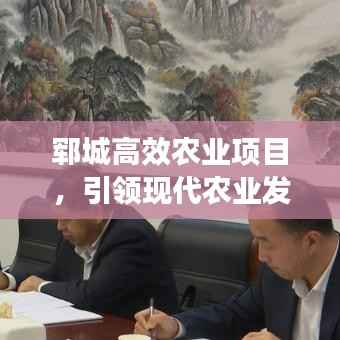 郓城高效农业项目,引领现代农业发展新篇章,开启乡村振兴新篇章