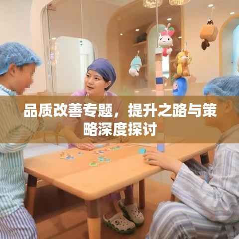 品质改善专题，提升之路与策略深度探讨