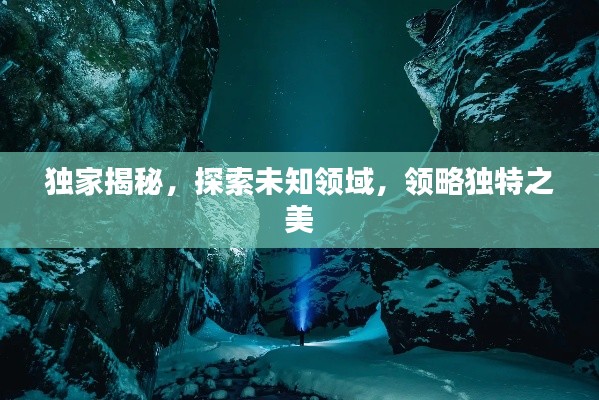 独家揭秘，探索未知领域，领略独特之美