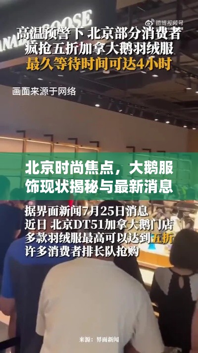 北京时尚焦点,大鹅服饰现状揭秘与最新消息探讨