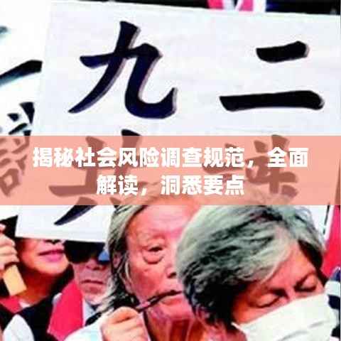 揭秘社会风险调查规范，全面解读，洞悉要点