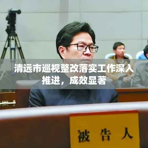清远市巡视整改落实工作深入推进,成效显著