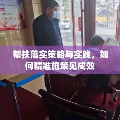 帮扶落实策略与实践,如何精准施策见成效