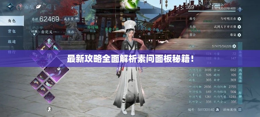 最新攻略全面解析素问面板秘籍!