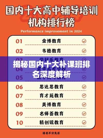 揭秘国内十大补课班排名深度解析