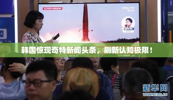 韩国惊现奇特新闻头条，刷新认知极限！