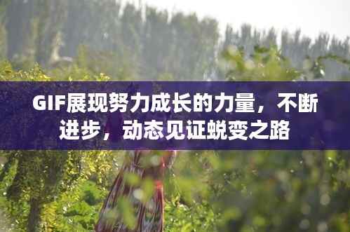 GIF展现努力成长的力量,不断进步,动态见证蜕变之路