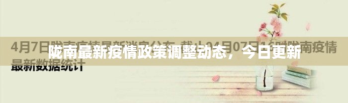 陇南最新疫情政策调整动态，今日更新