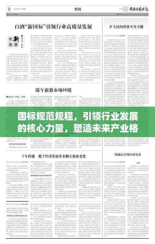 国标规范规程,引领行业发展的核心力量,塑造未来产业格局