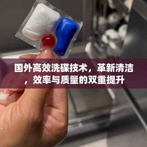国外高效洗碟技术，革新清洁，效率与质量的双重提升