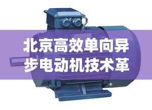 北京高效单向异步电动机技术革新与应用探索