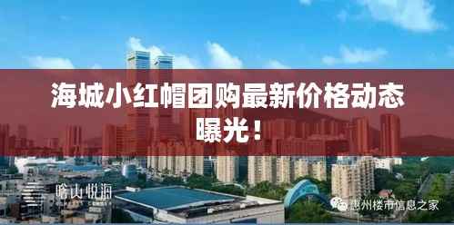 海城小红帽团购最新价格动态曝光!