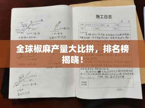 全球椒麻产量大比拼，排名榜揭晓！