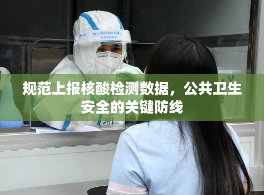 规范上报核酸检测数据，公共卫生安全的关键防线